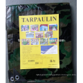 cheap plastic polyethylene rainproof camping tarpaulin sheet with reinforced eyelets supplier